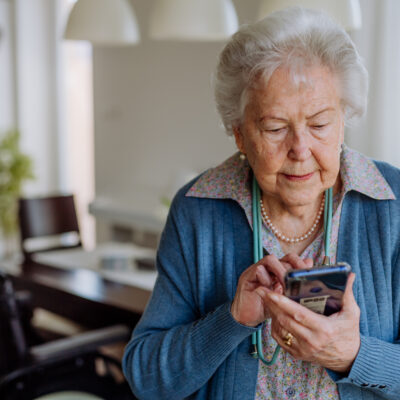 Austin Texas Senior Ladies Nascar fans for energy drink
